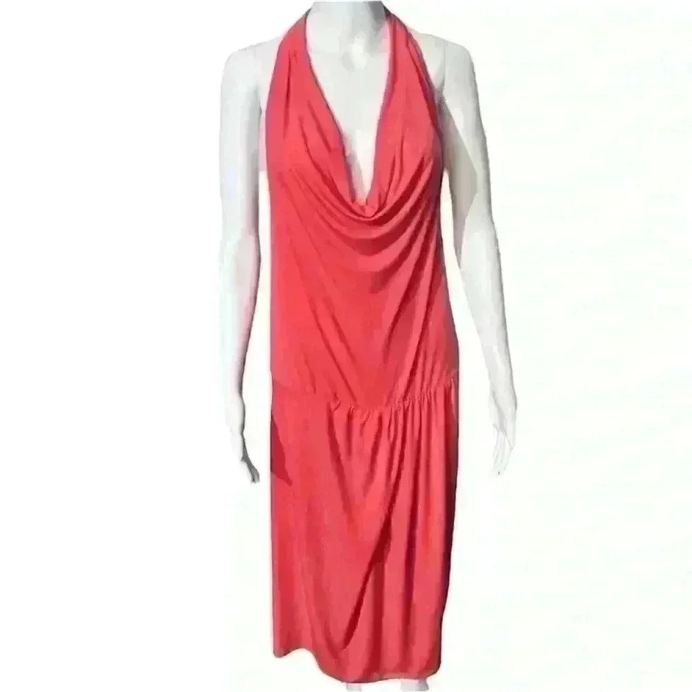 Victoria’s Secret Pink Womens Dress Maxi Preppy Bohemian Stretch USA Size XL